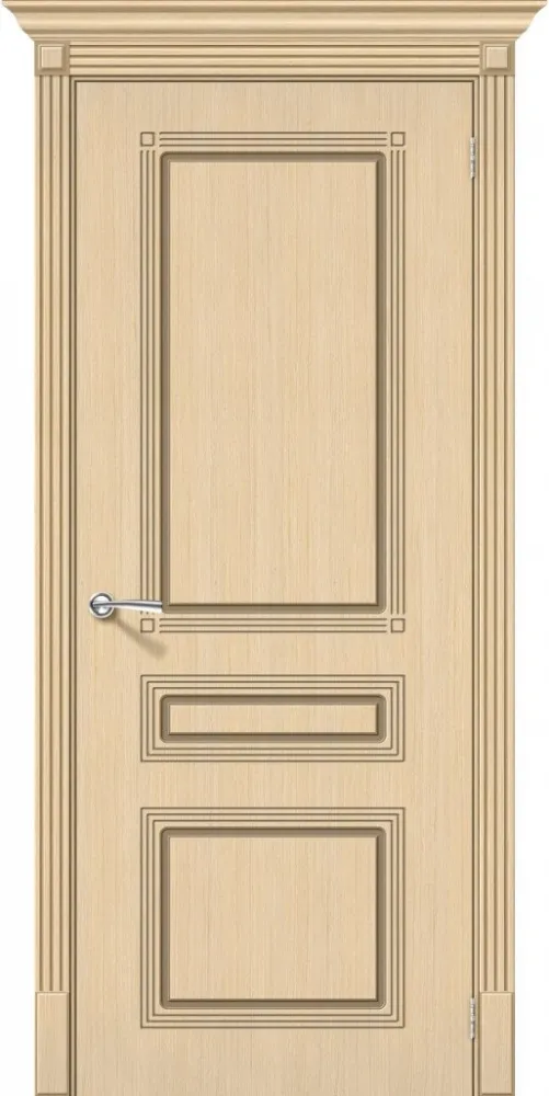 Фото Межкомнатная дверь Стиль Ф-22 БелДуб BR2452